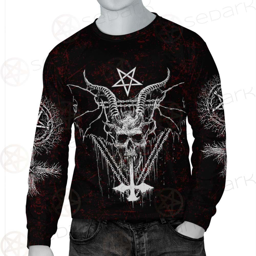 Pentagram Cross Inverted SED-0250 Unisex Sweatshirt