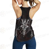 Pentagram Cross Inverted SED-0250 Women Tank Top