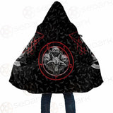 Pentagram Triple Skull SED-0287 Cloak with bag