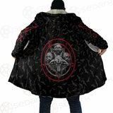 Pentagram Triple Skull SED-0287 Cloak with bag