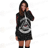 Pentagram Triple Skull SED-0287 Hoodie Dress