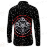 Pentagram Triple Skull SED-0287 Long Sleeve Shirt