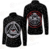 Pentagram Triple Skull SED-0287 Long Sleeve Shirt