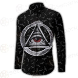 Pentagram Triple Skull SED-0287 Long Sleeve Shirt