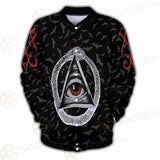 Pentagram Triple Skull SED-0287 Button Jacket