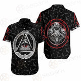 Pentagram Triple Skull SED-0287 Shirt Allover