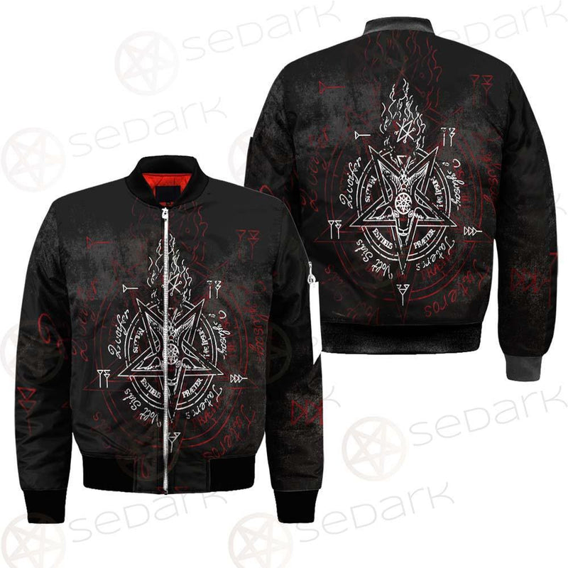 Pentagram Symbol SED-0288 Bomber Jacket