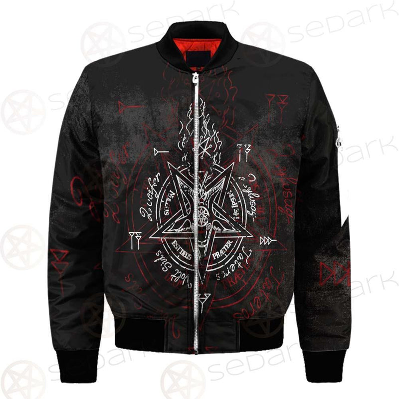 Pentagram Symbol SED-0288 Bomber Jacket
