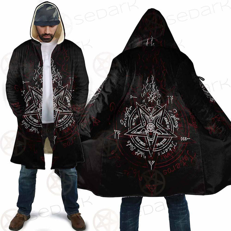 Pentagram Symbol SED-0288 Cloak with bag