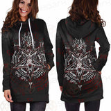 Pentagram Symbol SED-0288 Hoodie Dress