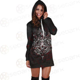 Pentagram Symbol SED-0288 Hoodie Dress