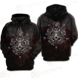 Pentagram Symbol SED-0288 Hoodie Raglan