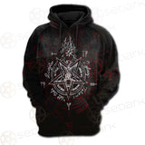 Pentagram Symbol SED-0288 Hoodie Raglan