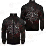 Pentagram Symbol SED-0288 Stand-up Collar Jacket