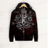 Pentagram Symbol SED-0288 Zip-up Hoodies