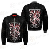 Baphomet Cross Inverted SED-0289 Bomber Jacket