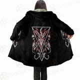 Baphomet Cross Inverted SED-0289 Cloak with bag