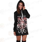 Baphomet Cross Inverted SED-0289 Hoodie Dress