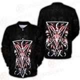 Baphomet Cross Inverted SED-0289 Button Jacket