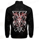 Baphomet Cross Inverted SED-0289 Stand-up Collar Jacket