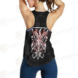 Baphomet Cross Inverted SED-0289 Women Tank Top