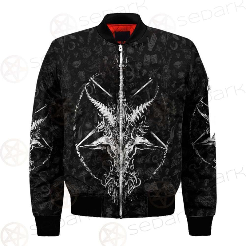 Baphomet Sigil SED-0290 Bomber Jacket