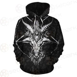 Baphomet Sigil SED-0290 Hoodie Allover