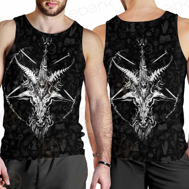 Baphomet Sigil SED-0290 Men Tank-tops