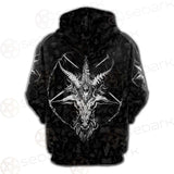 Baphomet Sigil SED-0290 Hoodie Raglan Zip