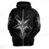 Baphomet Sigil SED-0290 Hoodie Raglan Zip