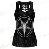 Lucifer Symbol SED-0292 Hollow Out Tank Top