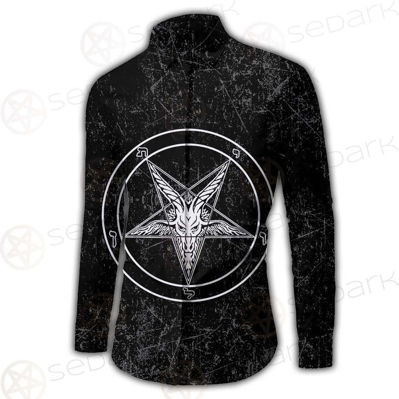 Lucifer Symbol SED-0292 Long Sleeve Shirt
