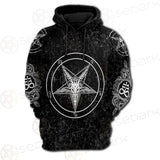 Lucifer Symbol SED-0292 Hoodie Raglan