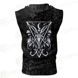 Lucifer Symbol SED-0292 Zip Sleeveless Hoodie