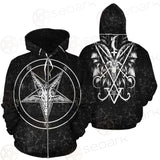 Lucifer Symbol SED-0292 Zip-up Hoodies