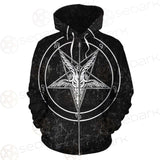 Lucifer Symbol SED-0292 Zip-up Hoodies