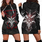 Lucifer Symbol SED-0293 Hoodie Dress