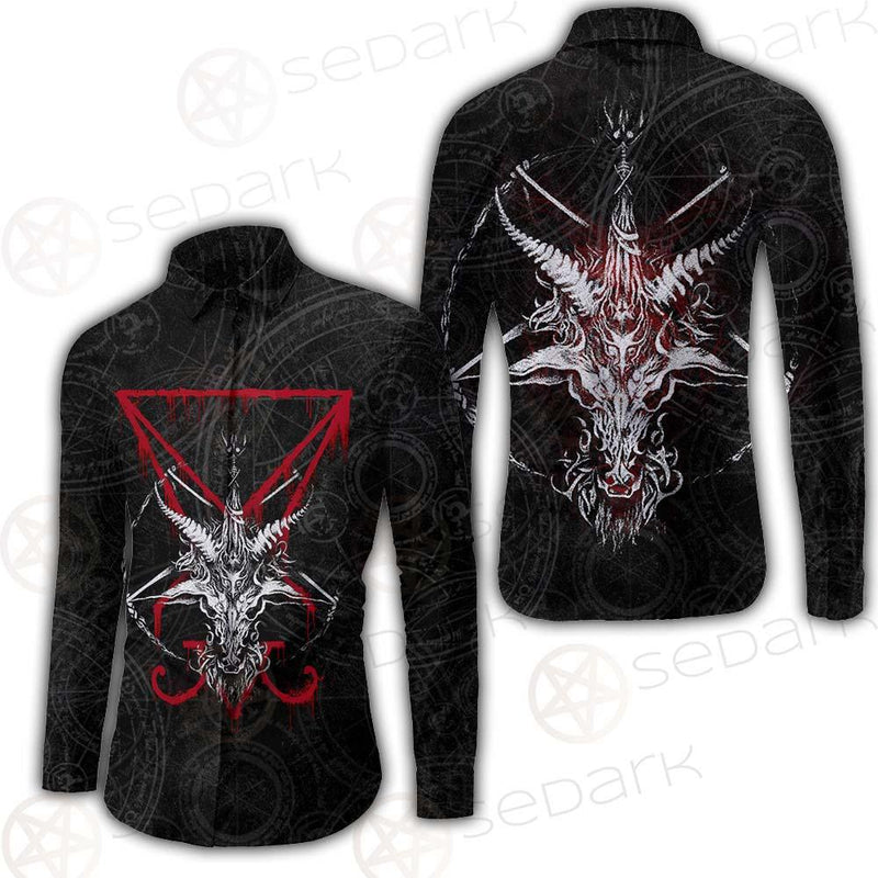 Lucifer Symbol SED-0293 Long Sleeve Shirt