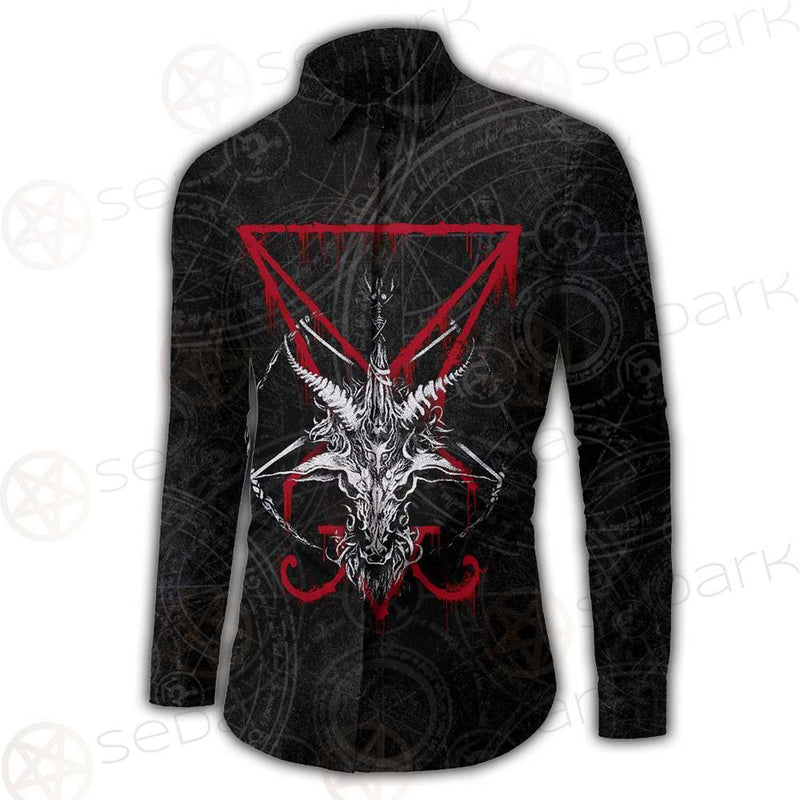 Lucifer Symbol SED-0293 Long Sleeve Shirt