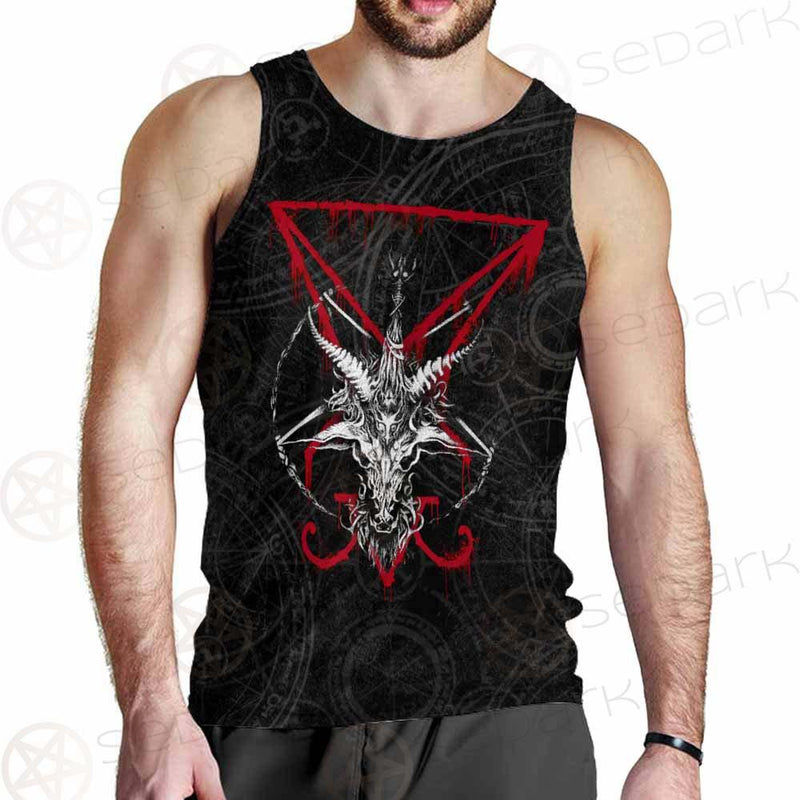 Lucifer Symbol SED-0293 Men Tank-tops