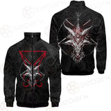 Lucifer Symbol SED-0293 Stand-up Collar Jacket
