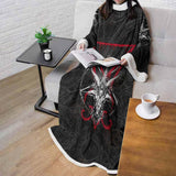 Lucifer Symbol SED-0293 Sleeved Blanket