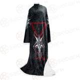 Lucifer Symbol SED-0293 Sleeved Blanket