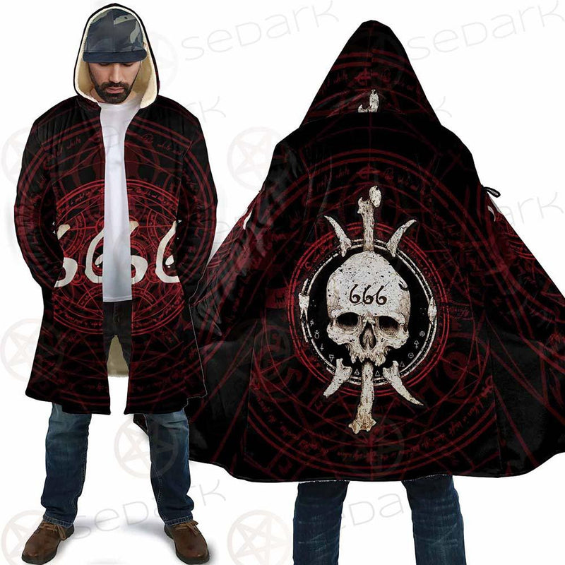 Satanic 666 SED-0294 Cloak with bag