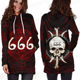 Satanic 666 SED-0294 Hoodie Dress