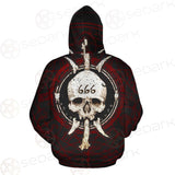 Satanic 666 SED-0294 Hoodie Allover