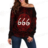 Satanic 666 SED-0294 Off Shoulder Sweaters
