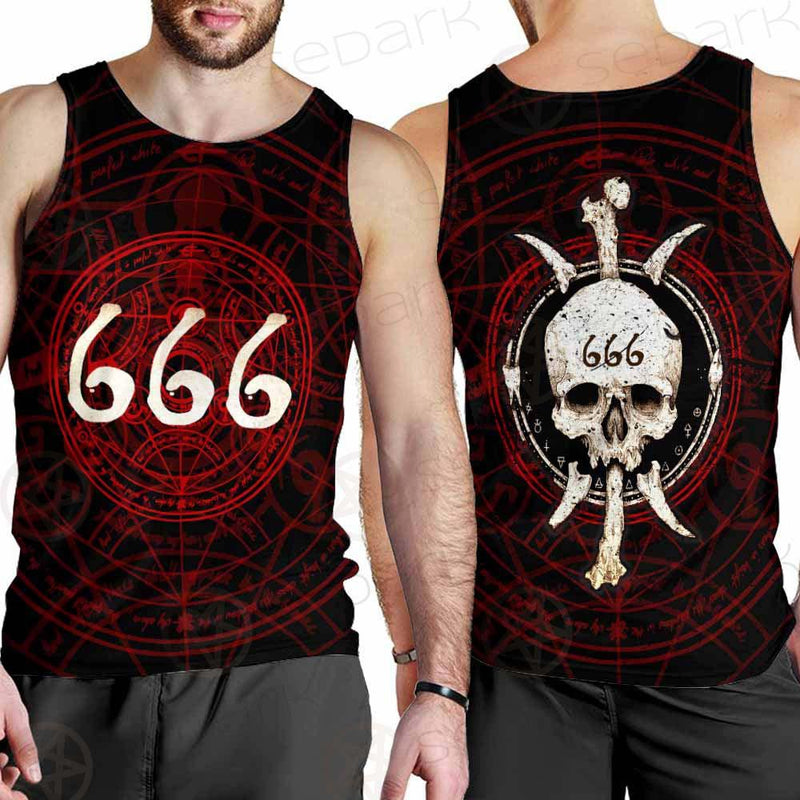 Satanic 666 SED-0294 Men Tank-tops