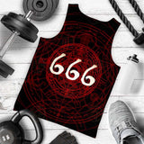 Satanic 666 SED-0294 Men Tank-tops