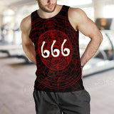 Satanic 666 SED-0294 Men Tank-tops